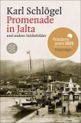 Cover-Bild zum Titel 'Promenade in Jalta und andere Städtebilder' von 'Karl Schlögel'