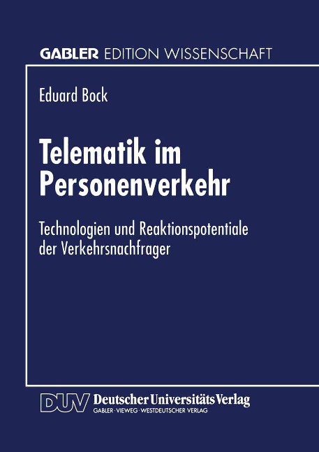 Telematik im Personenverkehr - 