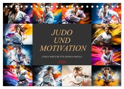 Cover-Bild zum Titel 'Judo und Motivation (Tischkalender 2026 DIN A5 quer), CALVENDO Monatskalender' von 'Dirk Meutzner'