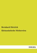 Cover-Bild zum Titel 'Kleinasiatische Stickereien' von 'Bernhard Dietrich'