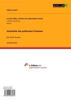 Geschichte des politischen Prozesses - Fabian Janisch