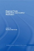 Cover-Bild zum Titel 'Regional Trade Integration and Conflict Resolution' von ''