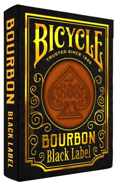Bicycle® Bourbon Black Label (Designer Spielkarten, Poker, Skat...) - States United
