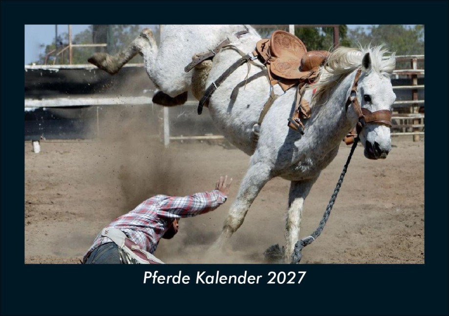 Pferde Kalender 2027 Fotokalender DIN A5 - Tobias Schmitt, Kevin Heber