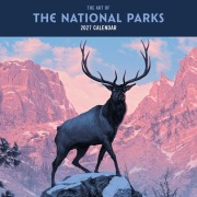 Cover-Bild zum Titel '2027 the Art of the National Parks Wall Calendar' von 'Fifty-Nine Parks'