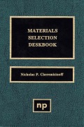 Cover-Bild zum Titel 'Materials Selection Deskbook' von 'Nicholas P. Cheremisinoff'