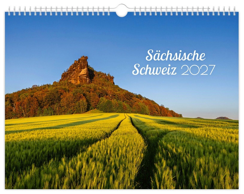 Kalender Sächsische Schweiz 2027 - Peter Schubert