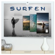 Cover-Bild zum Titel 'Surfen - so cool (hochwertiger Premium Wandkalender 2026 DIN A2 quer), Kunstdruck in Hochglanz' von 'Peter Roder'
