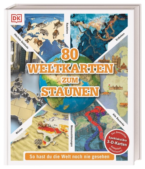 80 Weltkarten zum Staunen - 