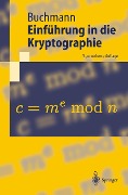 Cover-Bild zum Titel 'Einführung in die Kryptographie' von 'Johannes Buchmann'