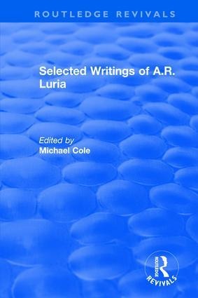 Selected Writings of A.R. Luria - Michael Cole