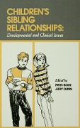 Cover-Bild zum Titel 'Children's Sibling Relationships' von ''