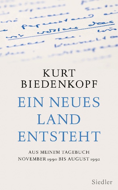 Ein neues Land entsteht - Kurt H. Biedenkopf