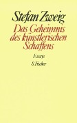 Cover-Bild zum Titel 'Das Geheimnis des künstlerischen Schaffens' von 'Stefan Zweig'