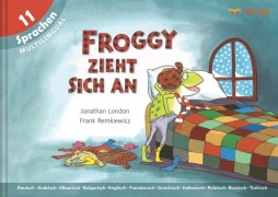 Cover-Bild zum Titel 'FROGGY zieht sich an' von 'Jonathan London'