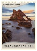 Cover-Bild zum Titel 'Urlaubsparadiese - Familienplaner (Wandkalender 2026 DIN A4 hoch), CALVENDO Monatskalender' von 'Hiacynta Jelen'