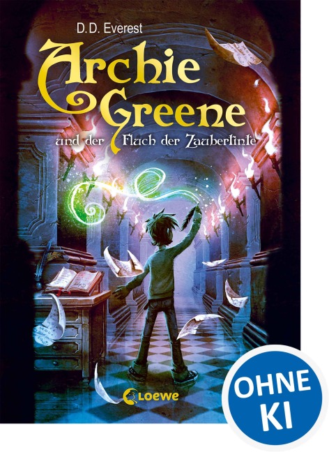 Archie Greene und der Fluch der Zaubertinte (Band 2) - D. D. Everest