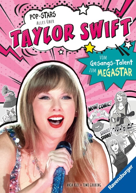 Pop-Stars. Alles über Taylor Swift. Vom Gesangs-Talent zum Megastar - Anja Kiel