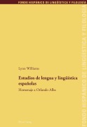 Cover-Bild zum Titel 'Estudios de lengua y lingüística españolas' von ''