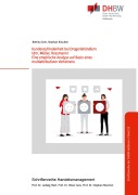 Cover-Bild zum Titel 'Kundenzufriedenheit bei Drogeriehändlern (dm, Müller, Rossmann)' von 'Bettina Seer, Stephan Rüschen'