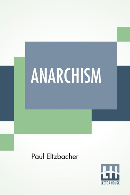 Anarchism - Paul Eltzbacher
