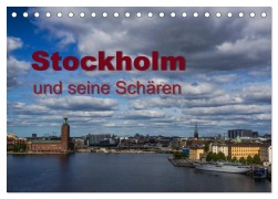 Cover-Bild zum Titel 'Stockholm und seine Schären (Tischkalender 2026 DIN A5 quer), CALVENDO Monatskalender' von 'Www. Drees. Dk Drees'