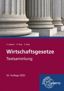 Cover-Bild zum Titel 'Wirtschaftsgesetze Textsammlung' von 'Viktor Lüpertz, Stefan Reip'