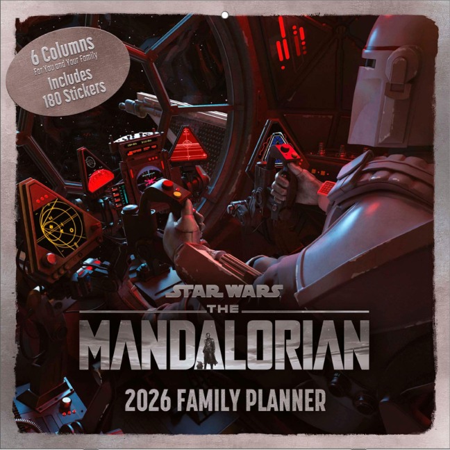 THE MANDALORIAN Familienplaner im Format 30 x30 - 
