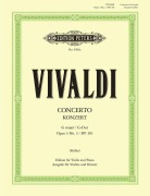 Cover-Bild zum Titel 'Konzert für Violine, Streicher und Basso continuo G-Dur op. 3 Nr. 3 RV 310 / PV 96' von 'Antonio Vivaldi, Johannes Gerdes, Ulfert Thiemann'