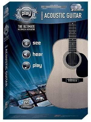 Alfred's Play Beginning Acoustic Guitar: The Ultimate Multimedia Instructor, CD-ROM - Alfred Music