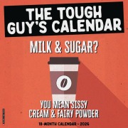 Cover-Bild zum Titel 'The Tough Guy's Calendar Wall Calendar' von 'Willow Creek Press'