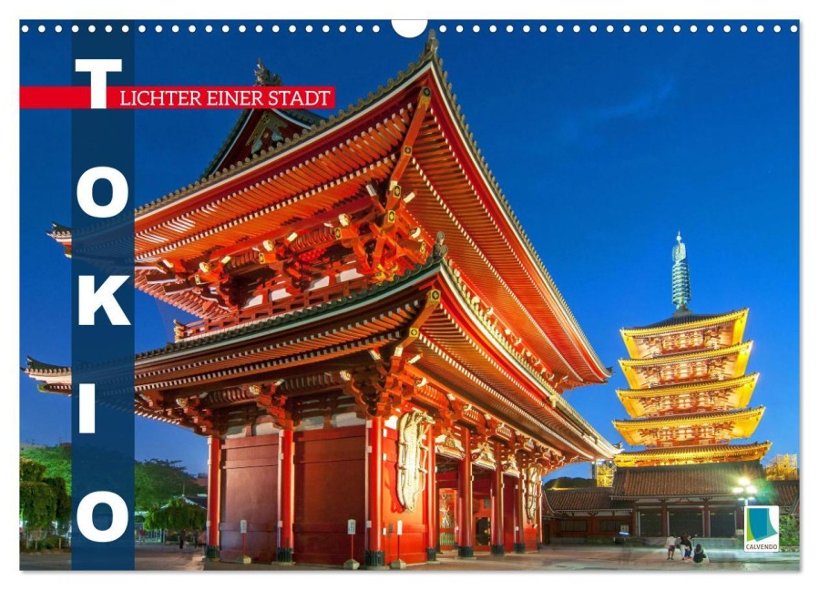 Tokio: Lichter einer Stadt (Wandkalender 2026 DIN A3 quer), CALVENDO Monatskalender - Calvendo Calvendo