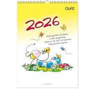Oups Wandkalender 2026 - 