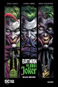 Cover-Bild zum Titel 'Batman: Die drei Joker (Deluxe-Edition)' von 'Geoff Johns, Jason Fabok'