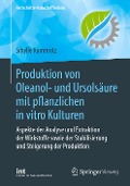 Produktion von Oleanol- und Ursolsäure mit pflanzlichen in vitro Kulturen - Sibylle Kümmritz