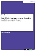 Cover-Bild zum Titel 'Betriebliches Stressmanagement -Techniken zur Reduzierung von Stress' von 'Tim Hamann'