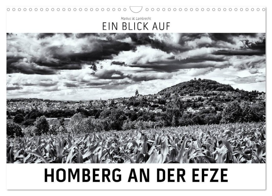 Ein Blick auf Homberg an der Efze (Wandkalender 2026 DIN A3 quer), CALVENDO Monatskalender - Markus W. Lambrecht