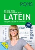Cover-Bild zum Titel 'PONS Grund- und Aufbauwortschatz Latein nach Themen' von ''
