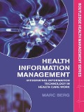 Cover-Bild zum Titel 'Health Information Management' von 'Marc Berg'