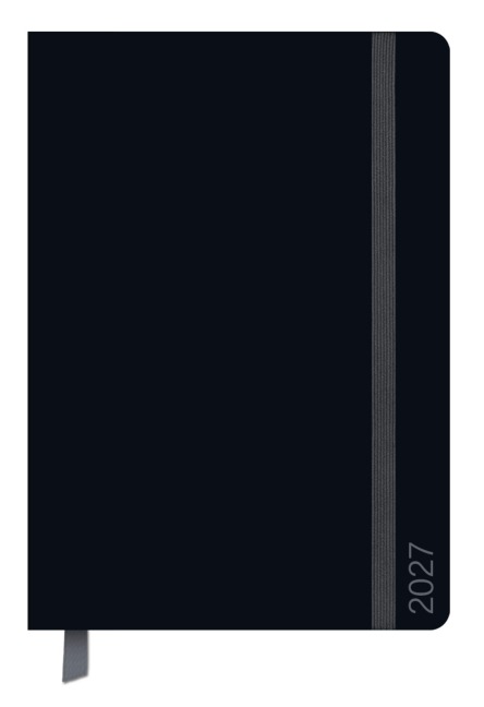 Wochenplaner Schwarz 2027 - 
