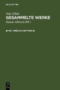 Cover-Bild zum Titel 'Frühe Hauptwerke' von 'Paul Tillich'