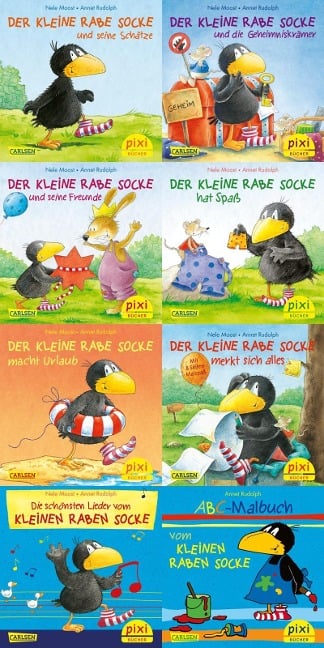 Pixi-Serie Nr. 193: Der kleine Rabe Socke. 64 Exemplare - 