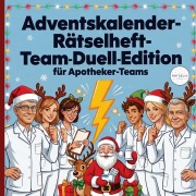 Cover-Bild zum Titel 'Adventskalender-Rätselheft' von 'Rätselio Media'