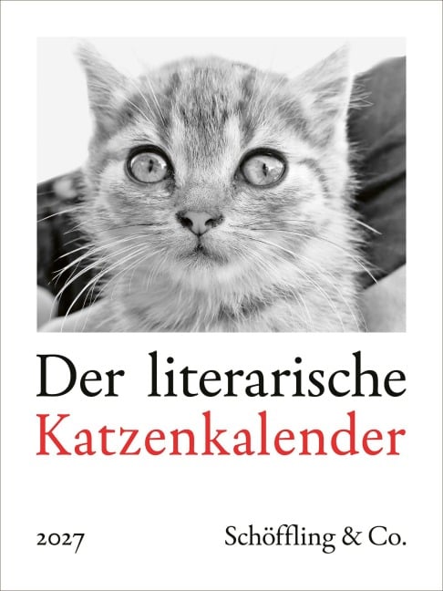 Der literarische Katzenkalender 2027 - Julia Bachstein