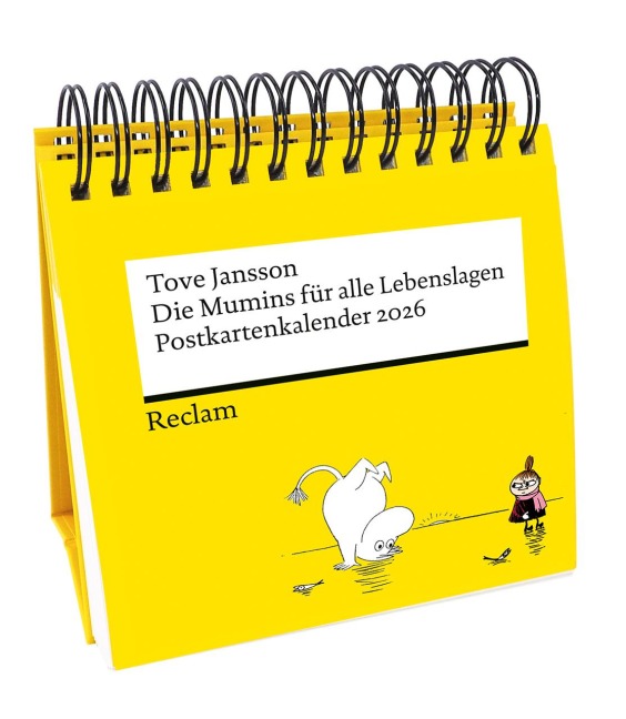 Die Mumins für alle Lebenslagen (Postkartenkalender 2026). Mit Zitaten und Illustrationen von Tove Jansson - Tove Jansson