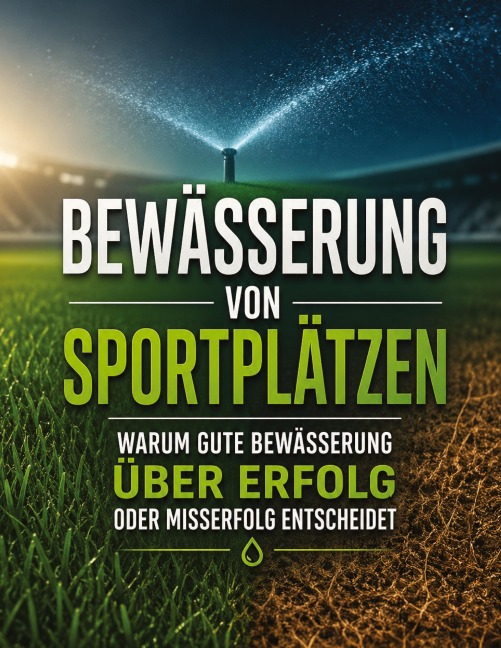 Der große Leitfaden für perfekte Sportplatzbewässerung - Wie Sie Ihren Rasen dauerhaft gesund, effizient und kostensparend bewässern - Bedran Capan