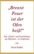 Cover-Bild zum Titel '"Brennt Feuer ist der Ofen heiß!"' von 'Horst Radke'