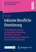 Cover-Bild zum Titel 'Inklusive Berufliche Orientierung' von 'Lisa Laur'