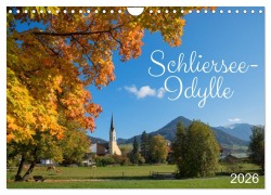 Cover-Bild zum Titel 'Schliersee-Idylle (Wandkalender 2026 DIN A4 quer), CALVENDO Monatskalender' von 'SusaZoom SusaZoom'
