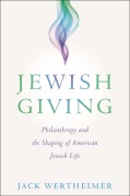 Cover-Bild zum Titel 'Jewish Giving' von 'Jack Wertheimer'